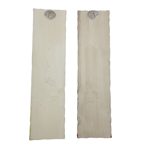 E. Smithson Cat Wall Art Plaque Set - Whimsical Feline Decor With Stars & Flower - Picture 6 of 11